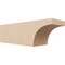 Ekena Millwork 6in. W x 6in. H x 20in. L Huntington Woodgrain TimberThane Rafter Tail, Primed Tan RFTUR06X06X20HUNRCPR - alternate 1